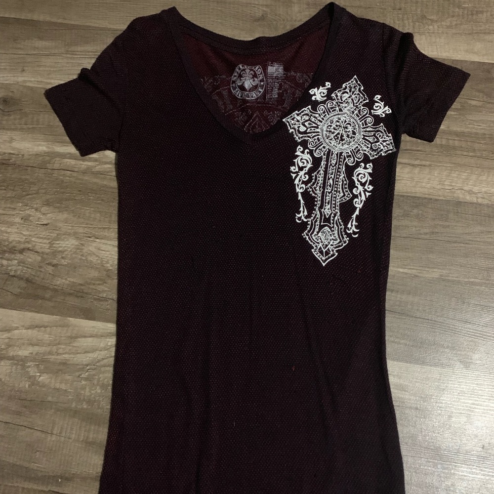Women’s Affliction top size XS